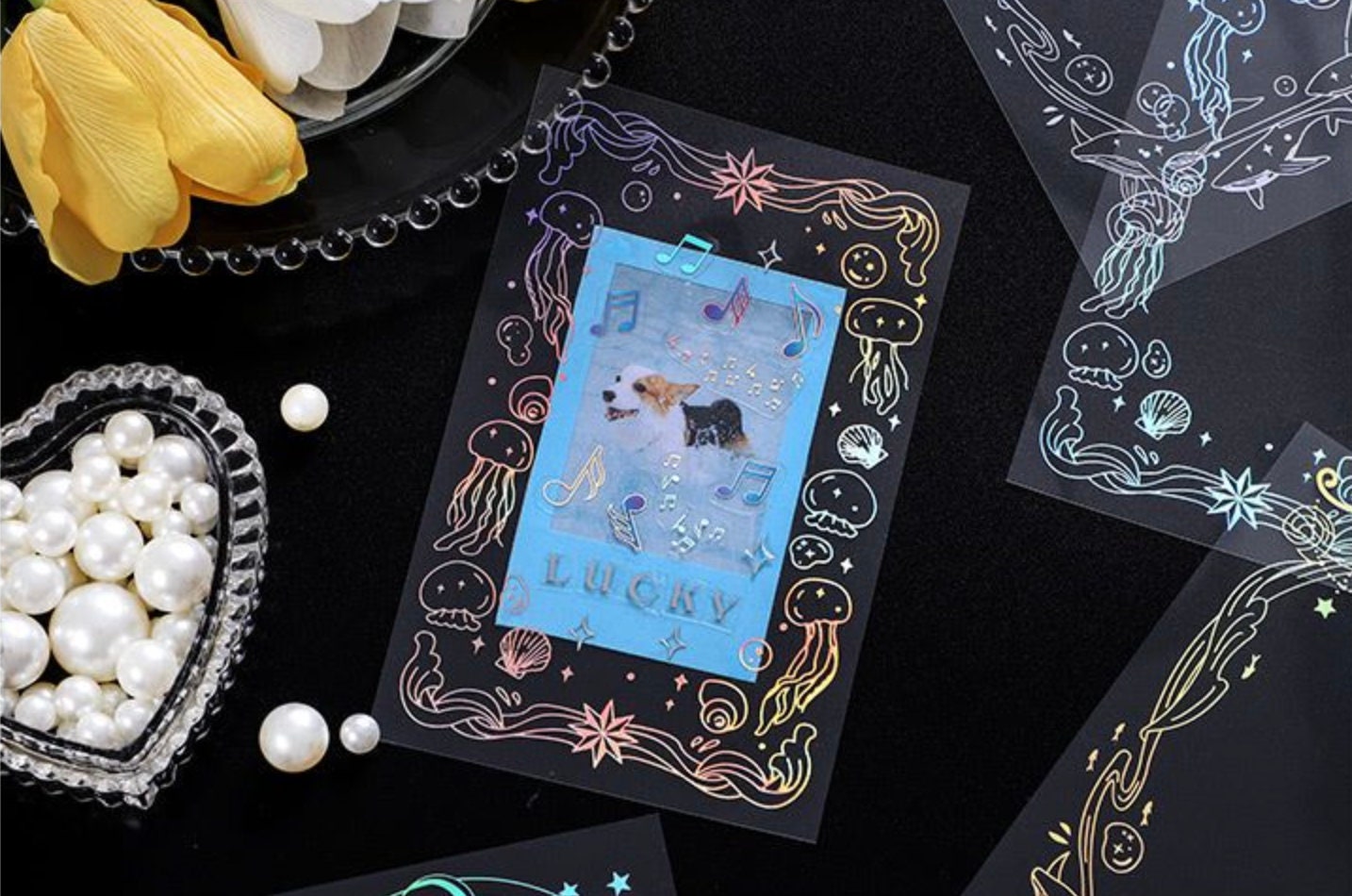 Holo Frame Sticker